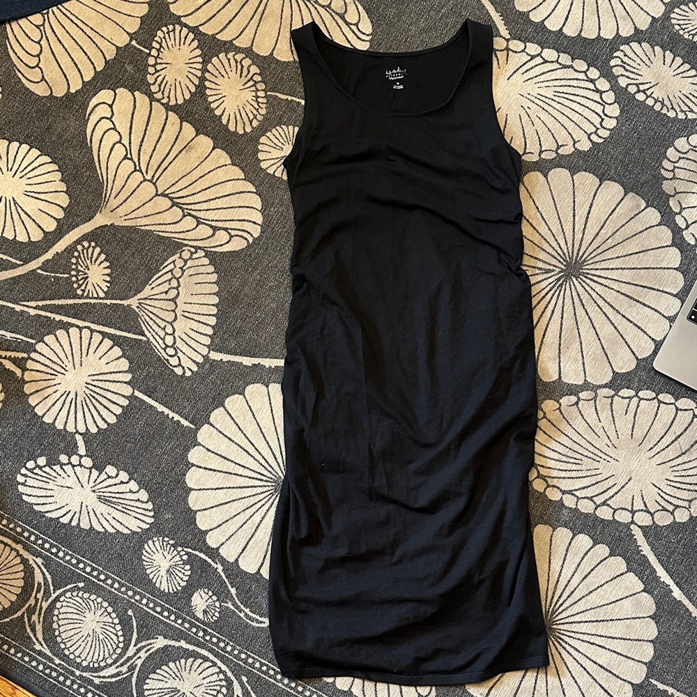 Maternity Black Tank Dress